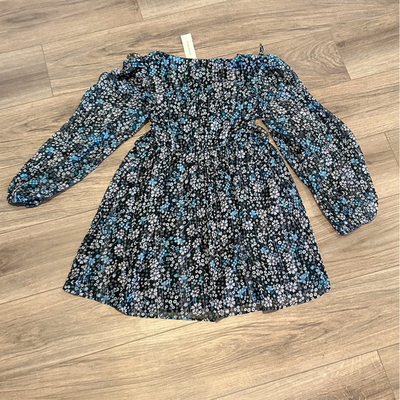 NWT Francesca V Neck Ruffle Floral Mini Dress Size XS - Picture 6 of 6